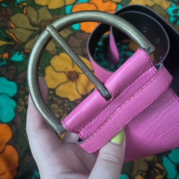 1980s Pink Belt - Picture 2 of 4